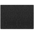 Multy Home 6 ft. L X 4 ft. W Charcoal Cocord Indoor and Outdoor Polyester Nonslip Floor Mat MT1000165